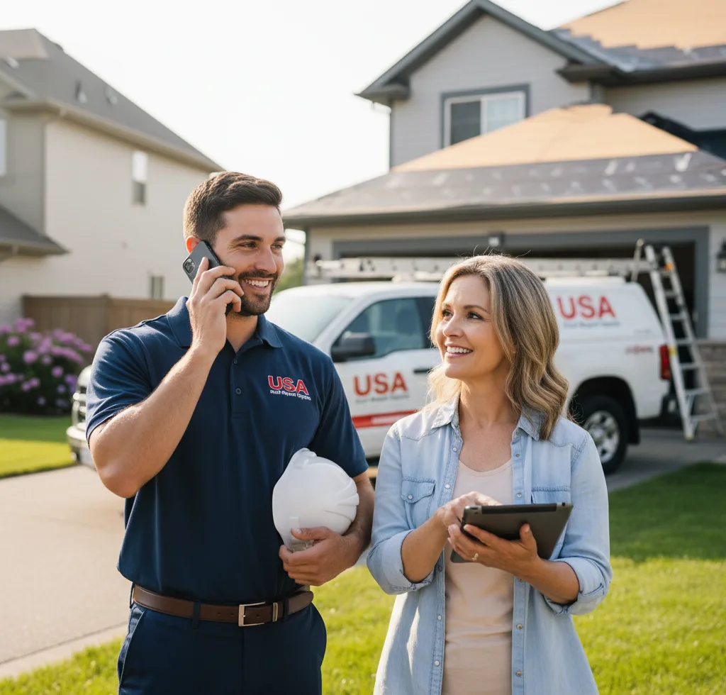 USA Roof Repair Experts customer support in Walford